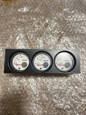 Nismo Triple Gauge White For: Nissan Skyline R32 GTR BNR32 89-94