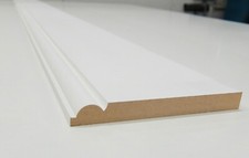 Skirting Torus MDF Board Primed Various Lengths 167x18mm 