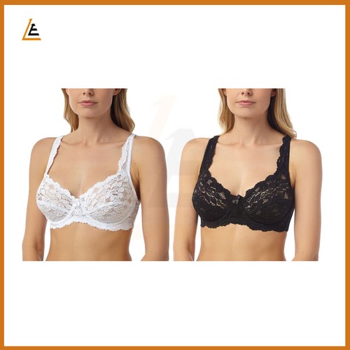 Lace full cup non - lace, non-padded