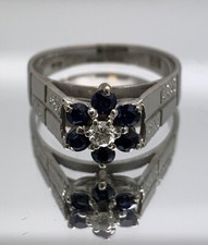 Size N1/2 Elegant Sapphire and