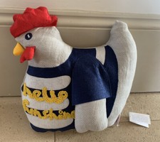 New WT Cath Kidston Hello Sunshine Fun Chicken Cushion
