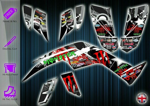 Quadzilla 450 sport stickers - quadzilla,
