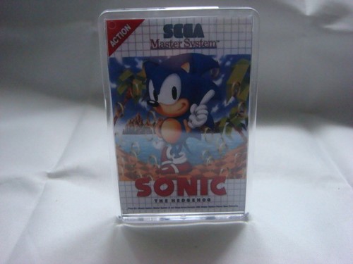 Sega master system game - system, cover