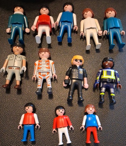 Vintage playmobil figures lot - vintage,