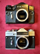 Vintage Soviet Reflex 35mm SLR Photo Camera,ZENIT TTL,EM MOSCOW OLYMPIC 1980,Old