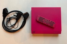 Bush CDV94288 DVD Player in pink with Remote Control