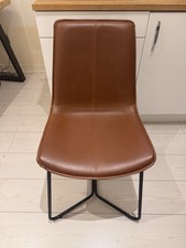 Brown Leather Chairs 2x