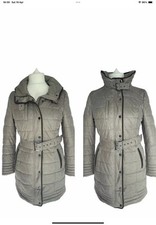 Rino Pelle Beige Padded Coat
