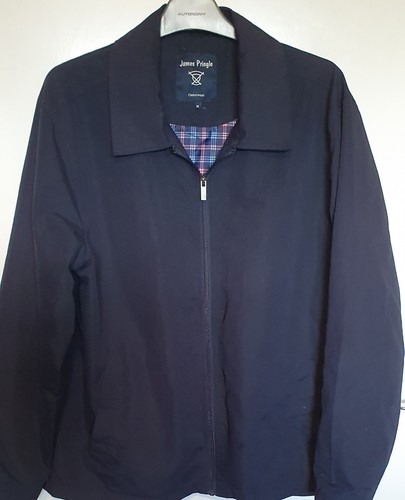 James pringle navy zip fronted - james,