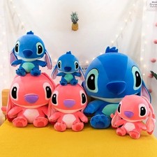 Lilo & Stitch Plush Toy 20-55cm Giant Soft Stuffed Doll Pillow Kids Gift
