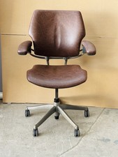 Humanscale Freedom Office Chair Brawn Smokey Leather
