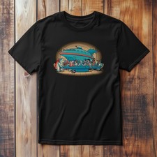 Futurama Crew & Ship T-shirt Popular TV and Film Fan Art T-Shirt