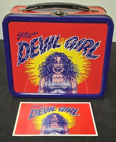 Crumb devil girl tin - "devil,