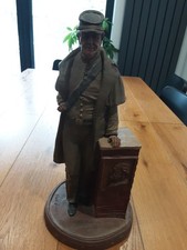 Resin Tom Cllark Signed Statue Of An American Civil War Confederate Soldier  