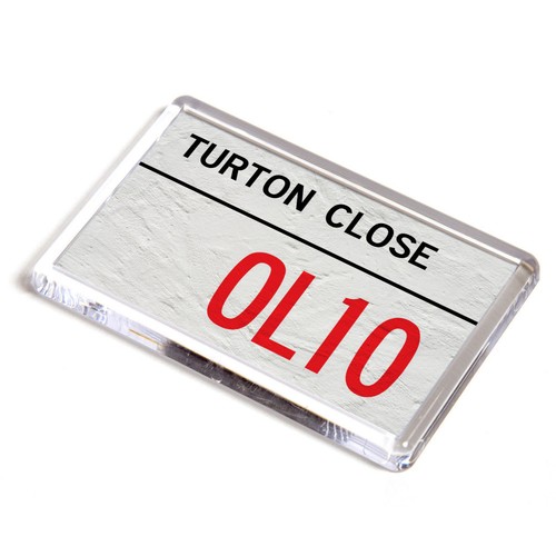 Fridge magnet turton close - -,