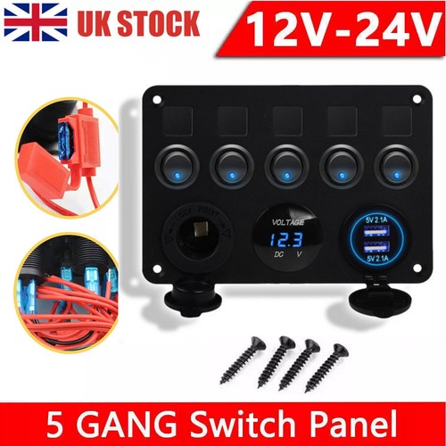 Gang 12v 24v - 12v/24v, fuse