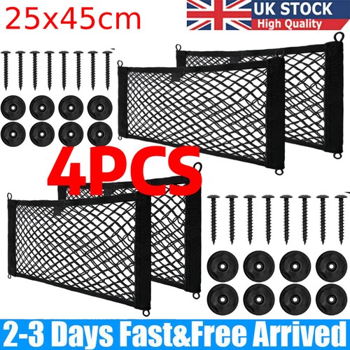 Large storage net - 4x, pocket
