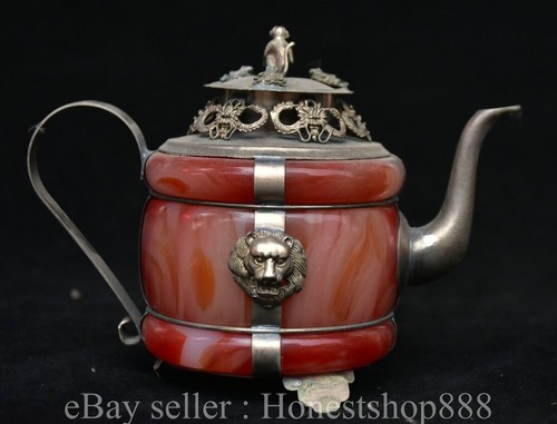 Old chinese copper agate - old,