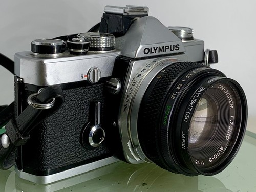 Olympus 35mm film slr - olympus, om-1n