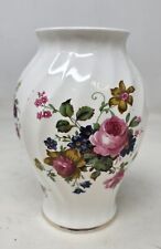 English Elegance Fine Bone China Floral Vase 6.5in Tall