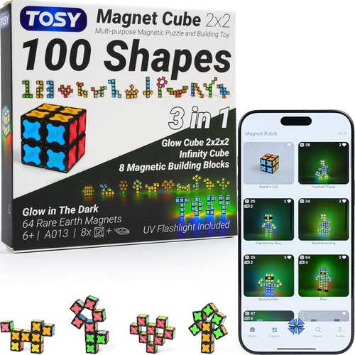Tosy magnet cube - tosy, 2x2-8