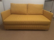 IKEA Ochre Sofa Bed