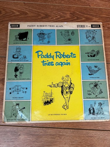 Paddy roberts tries again - paddy,