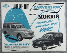 MORRIS ¼ Ton  ½ Ton Van