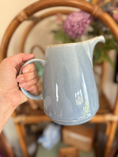 Denby blue jetty pitcher water - jetty,