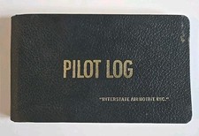 1970 Vintage Pilot Log Book -1