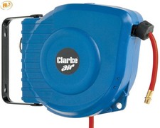 Auto Retract Air Compressor Hose Reel 9m 1/4" Air Line Workshop Garage