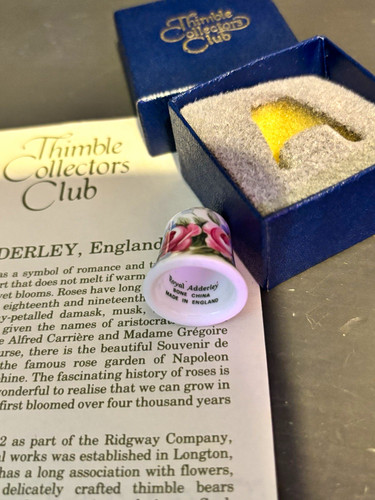 Royal adderley thimble - adderley,