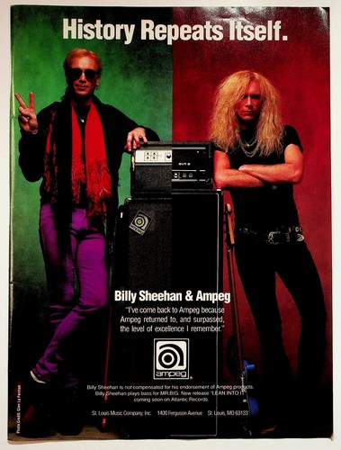 Ampeg billy sheehan - ampeg,