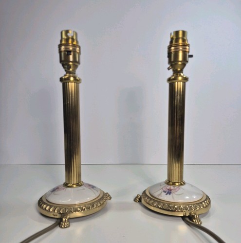 Brass porcelain - 2x, /