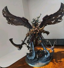 Warhammer 40k Demon Primarch Mortarion. Death Guard. Professionally Painted