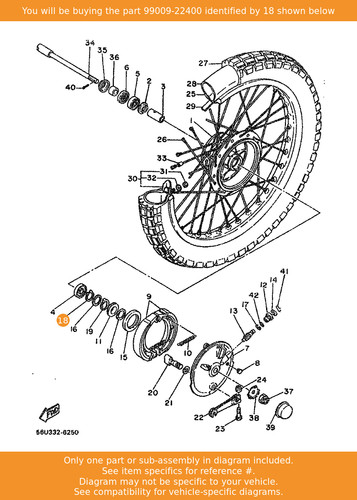 Yamaha circlip 99009 22400 - yamaha, 99009-22400