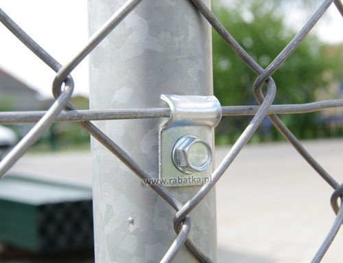 100 metal mesh panel - , clips