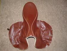 Vintage Lightweight Oxblood Leather Racing Saddle  / 2.18 lb / 995 grams