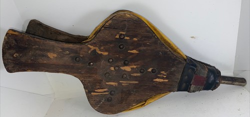 Old antique fireplace bellows - antique,
