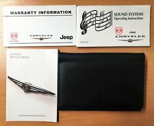 Original Chrysler Wallet & Jeep Sound Systems Operating Instruction Manual