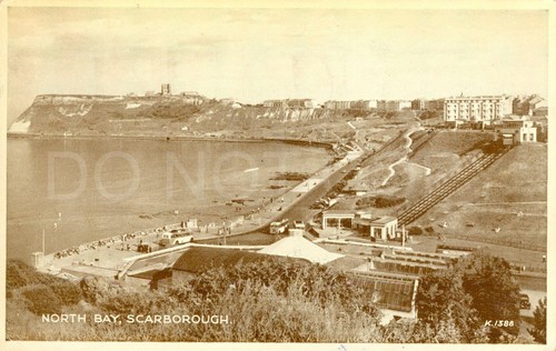 Scarborough vintage postcard - scarborough,