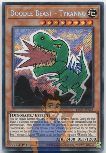 Doodle beast tyranno - -,