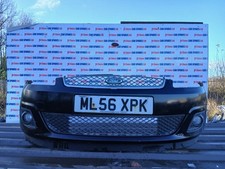 FORD FIESTA HATCHBACK 5DR MK6 FL 2006 PANTHER BLACK FRONT BUMPER MARKS