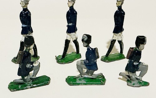 Toy soldiers lead - soldiers, painted