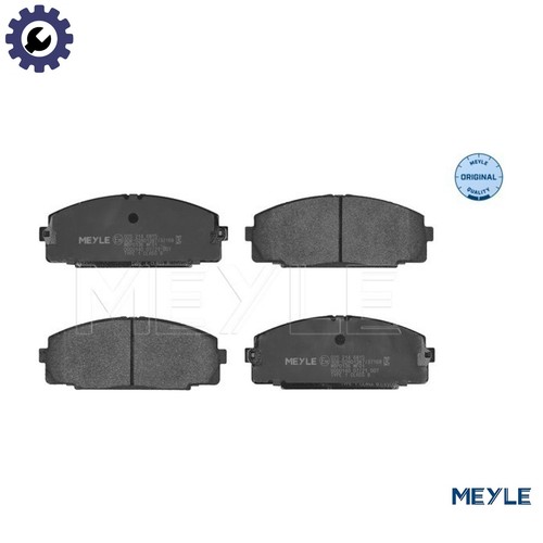 Brake pad set disc - set, 025