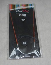 Knitpro Zing circular  knitting needle 2.75mm 100cm