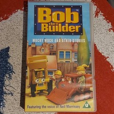 Bob The Builder Mucky Muck And Other Stories Vhs Video 1998 Kids Tv Show HUT1024