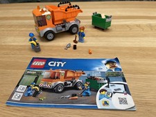Lego City 60220. Garbage Truck - 100% Complete with Instructions