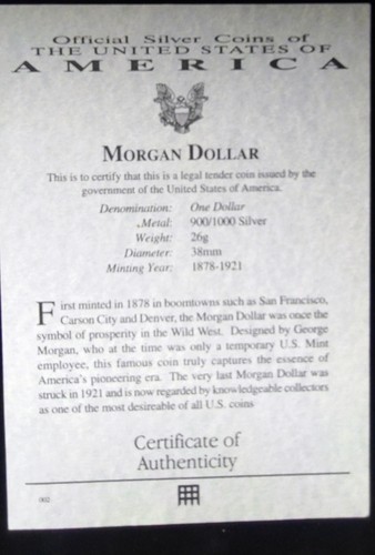 1901 morgan silver dollar - 1901-o,