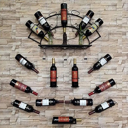 Wall mount iron wine - mount,